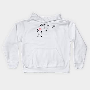 Shatabhisha Nakshatra Hindu Vedic Sidereal Astrology Constellation Kids Hoodie